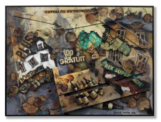 Oscar Yakovlevich Rabin - \'Weekday in Montmartre\'