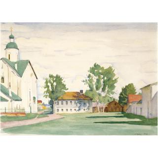 Osip Immanuilovich Braz - Monastery Of The Transfiguration, Novgorod