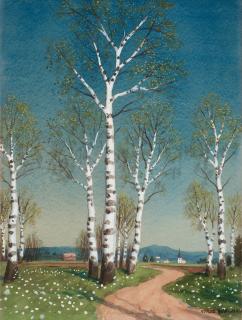 Oskar Bergman - Early spring