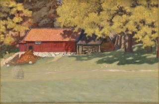 Oskar Bergman - Sommarlandskap