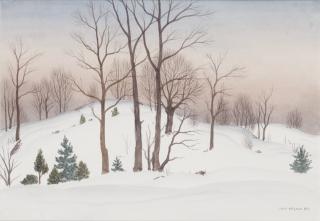 Oskar Bergman - Vinterlandskap