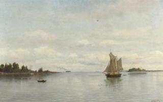 Oskar Conrad Kleineh - A tranquil day on the Finnish coast