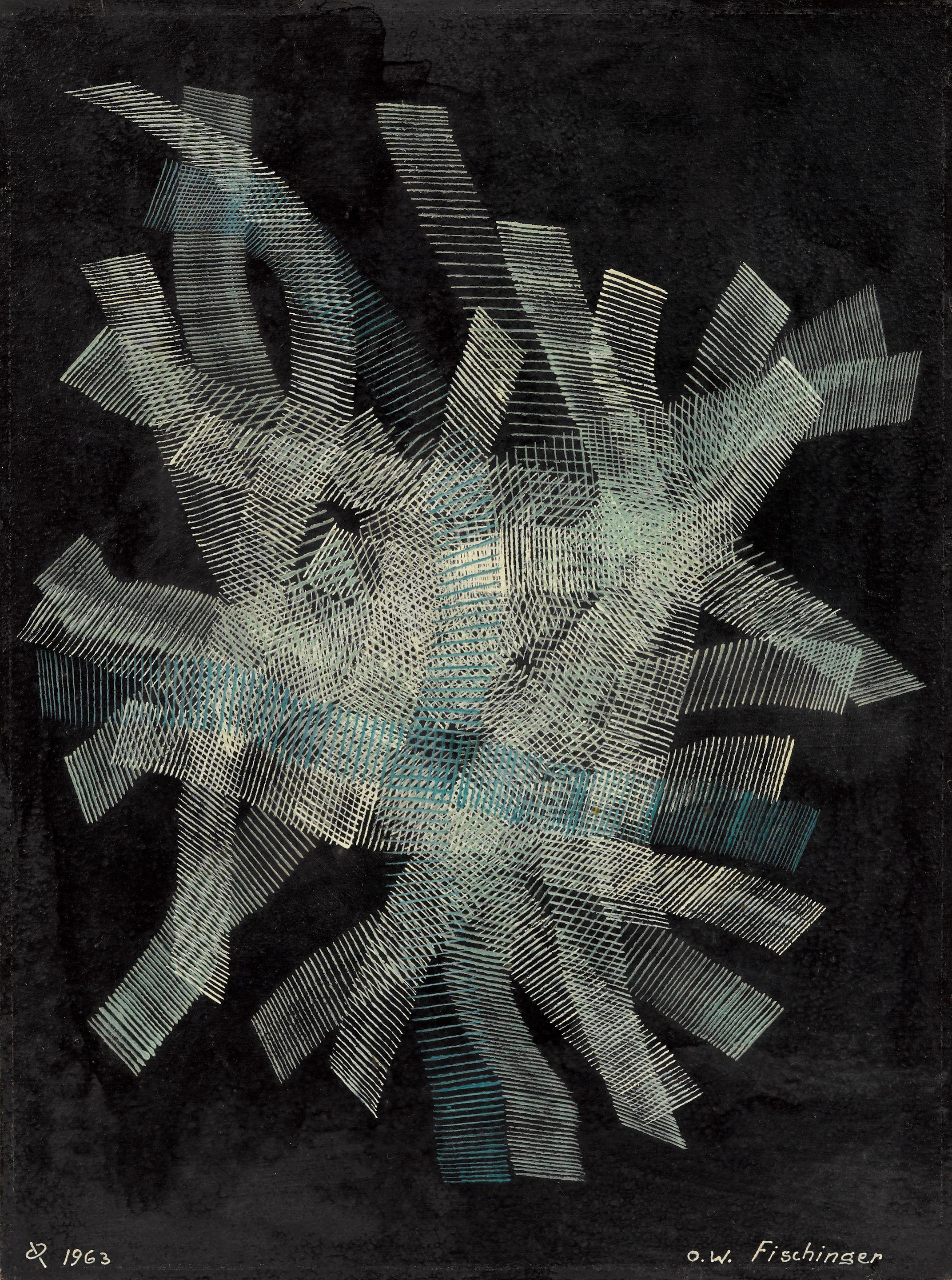 Oskar Fischinger - Untitled, 1963