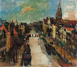 Oskar Kokoschka - Amsterdam Kloveniersburgwall II