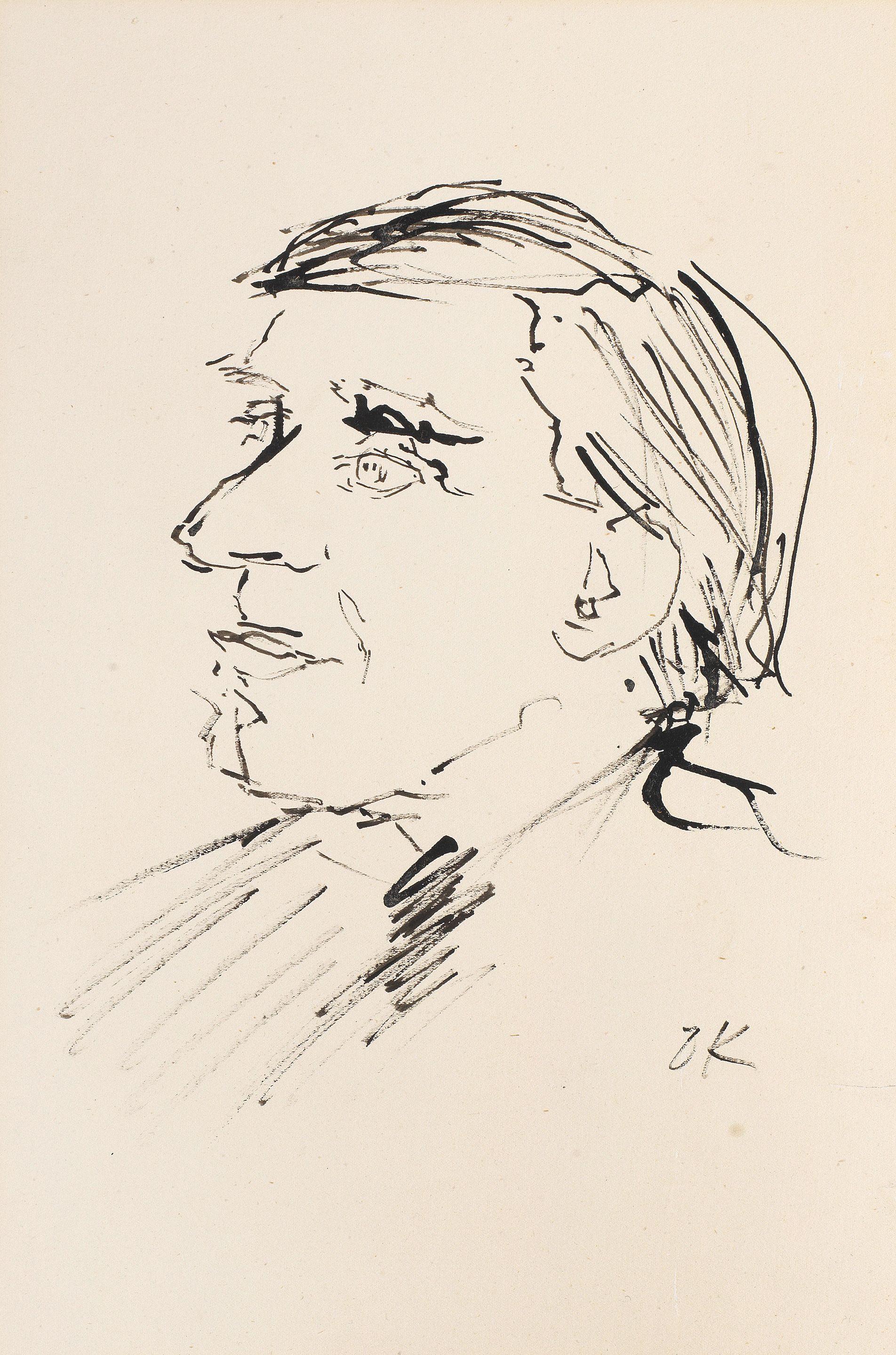 Oskar Kokoschka - Bildnis Alfred Marnau