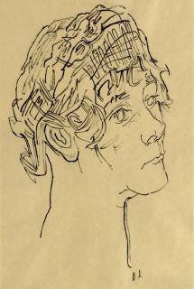 Oskar Kokoschka - Bildnis Nell Walden