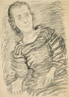 Oskar Kokoschka - Blatt VIII (Aus: Variationen über ein Thema).