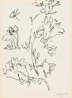 Oskar Kokoschka - Blütenzweig