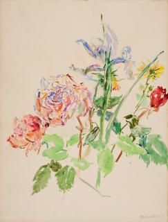 Oskar Kokoschka - Blumen.