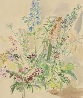 Oskar Kokoschka - Blumenstillleben