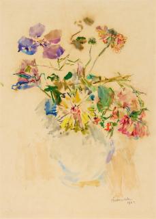 Oskar Kokoschka - Blumenstillleben