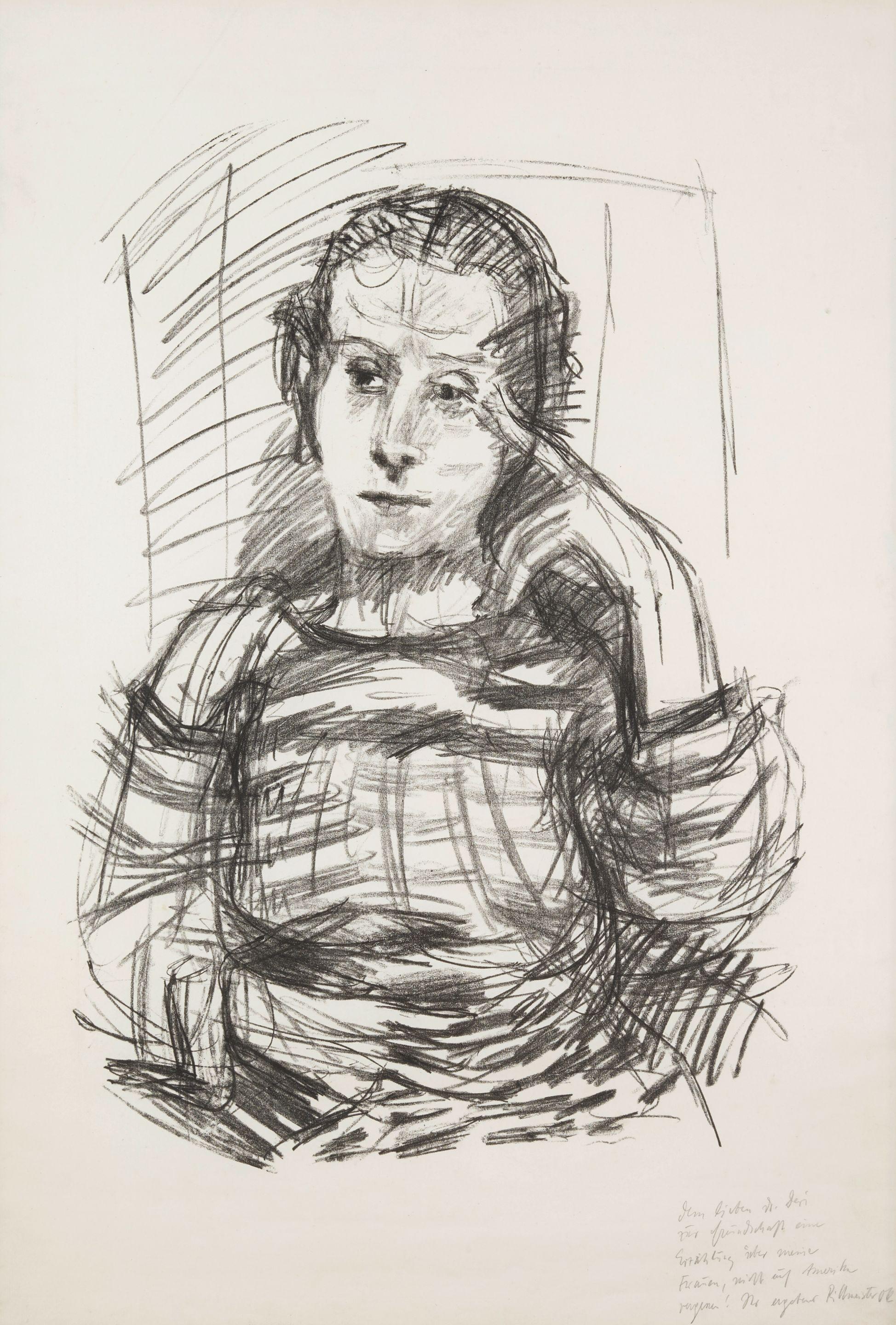 Oskar Kokoschka - Das Konzert IV, from Das Konzert