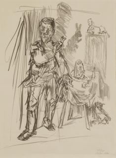 Oskar Kokoschka - Die Magische Form (Der Zauberer)