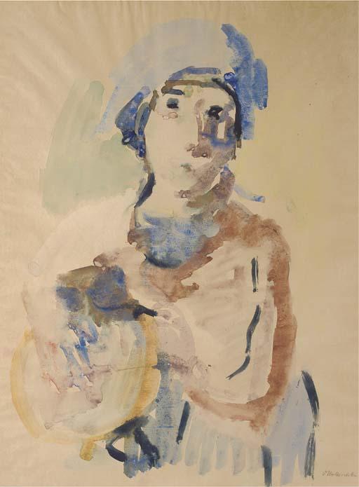 Oskar Kokoschka - Die Russin