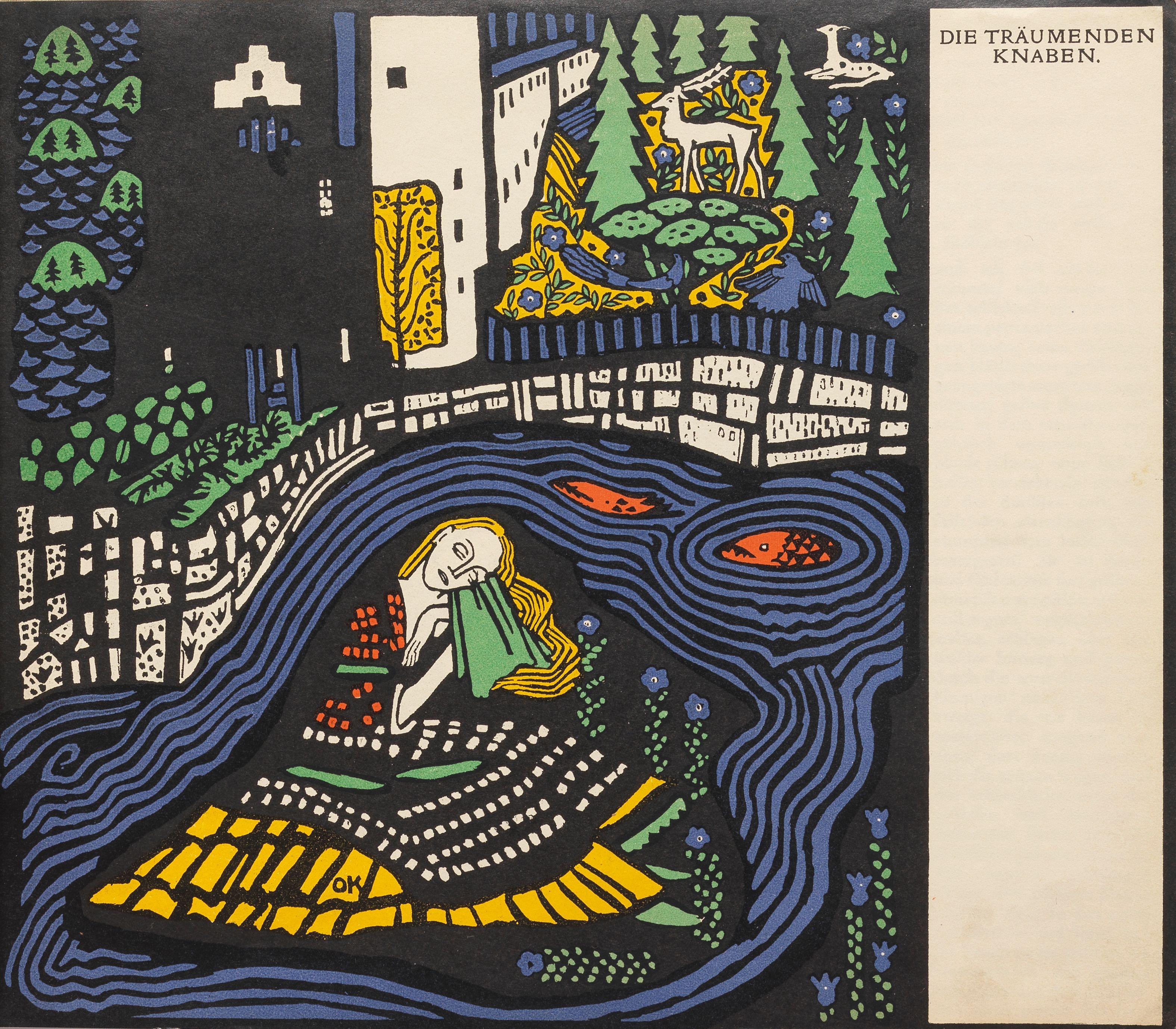 Oskar Kokoschka - Die Träumenden Knaben (The Dreaming Youths)