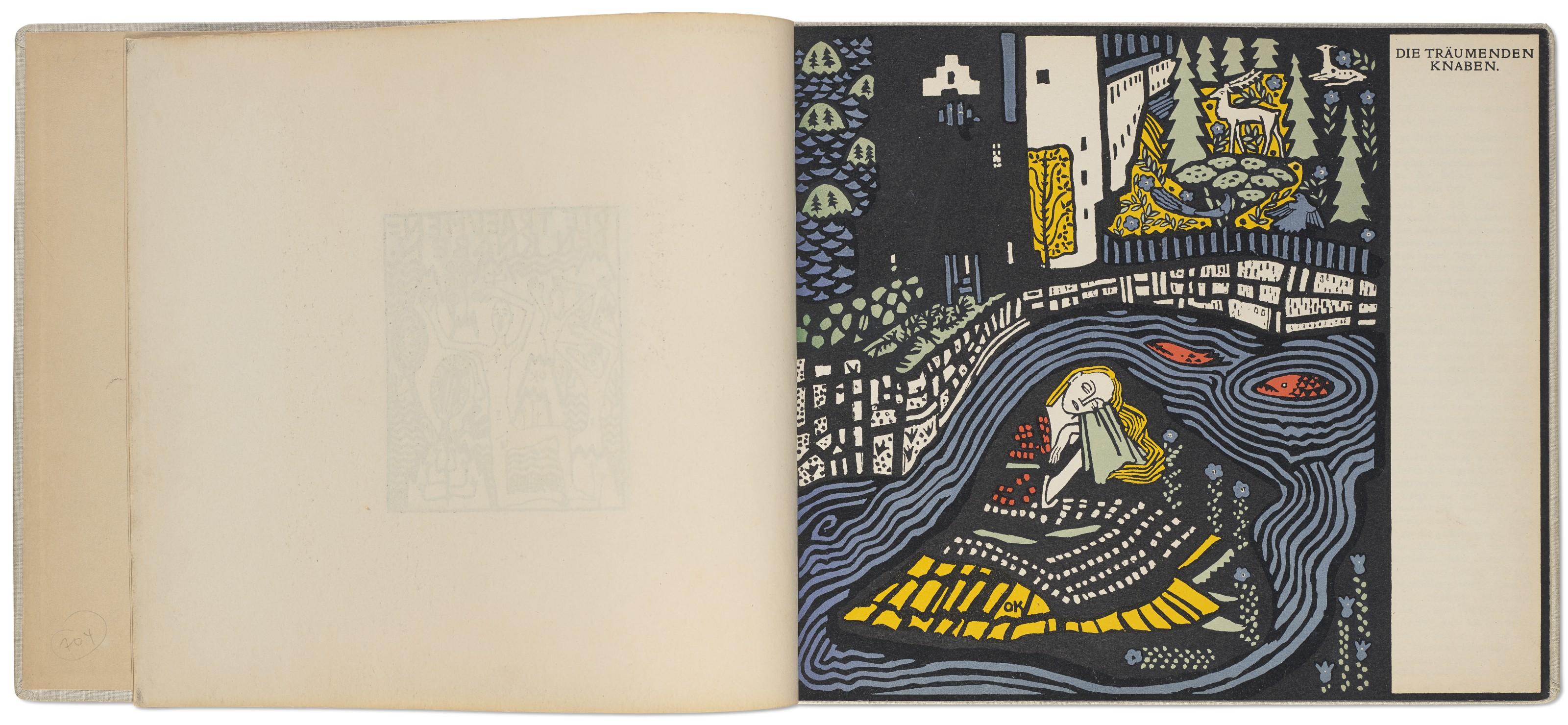 Oskar Kokoschka - Die Traümenden Knaben