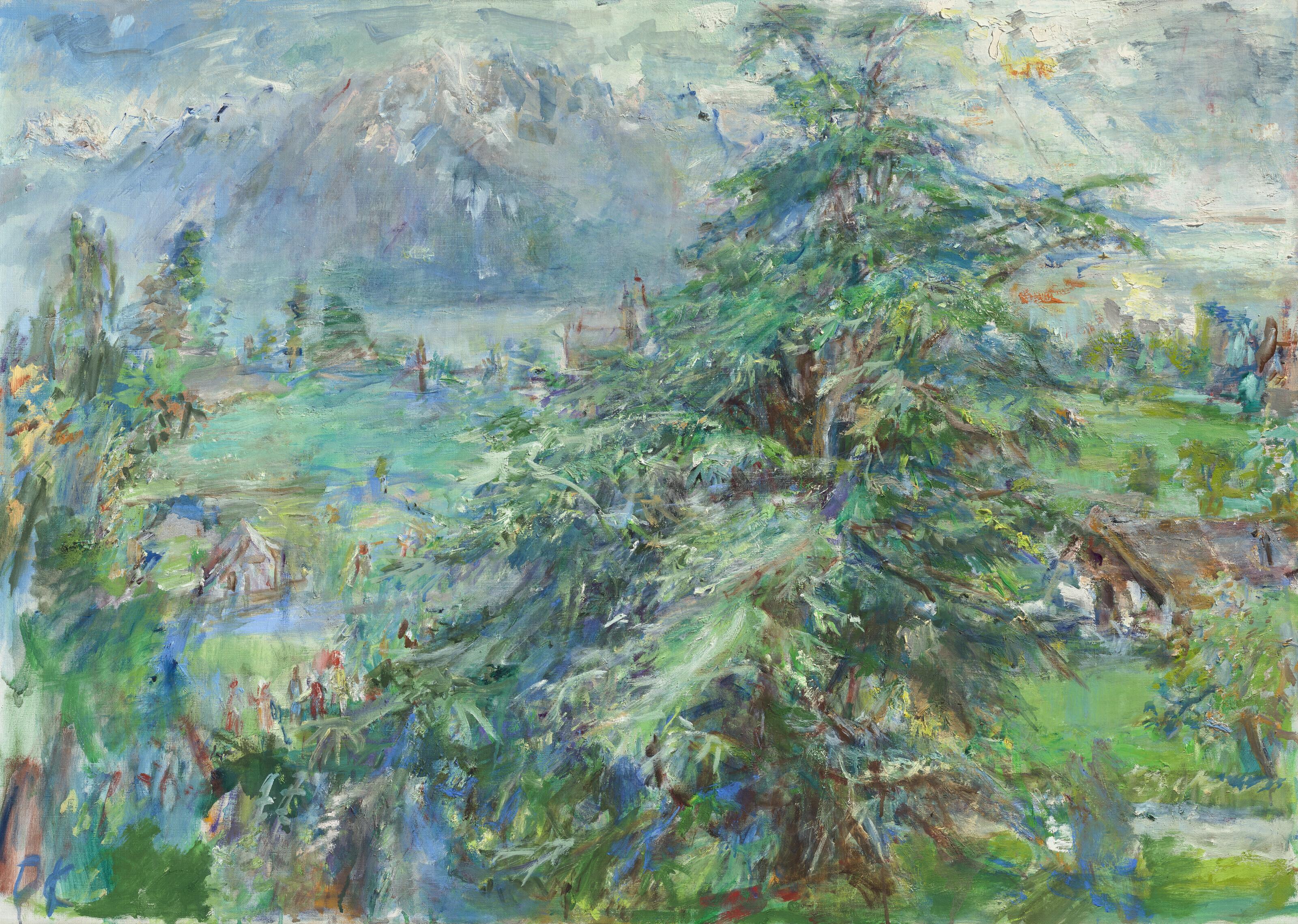 Oskar Kokoschka - Die Zeder