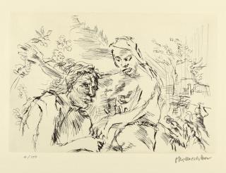 Oskar Kokoschka - Folge von 10 Bll.: Penthesilea.