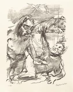 Oskar Kokoschka - Folge von 41 Bll.: Saul und David.