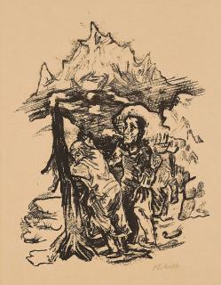 Oskar Kokoschka - Furcht und Hoffnung (Aus: O Ewigkeit - Du Donnerwort).