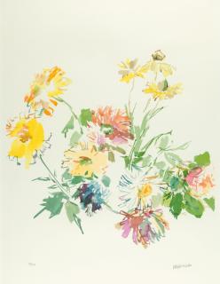 Oskar Kokoschka - Herbstblumen.