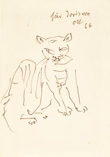 Oskar Kokoschka - Katze (Cat)
