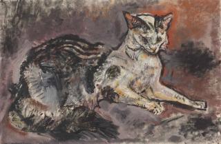 Oskar Kokoschka - Katze