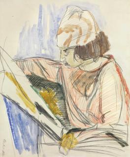 Oskar Kokoschka - Lotte Mandl