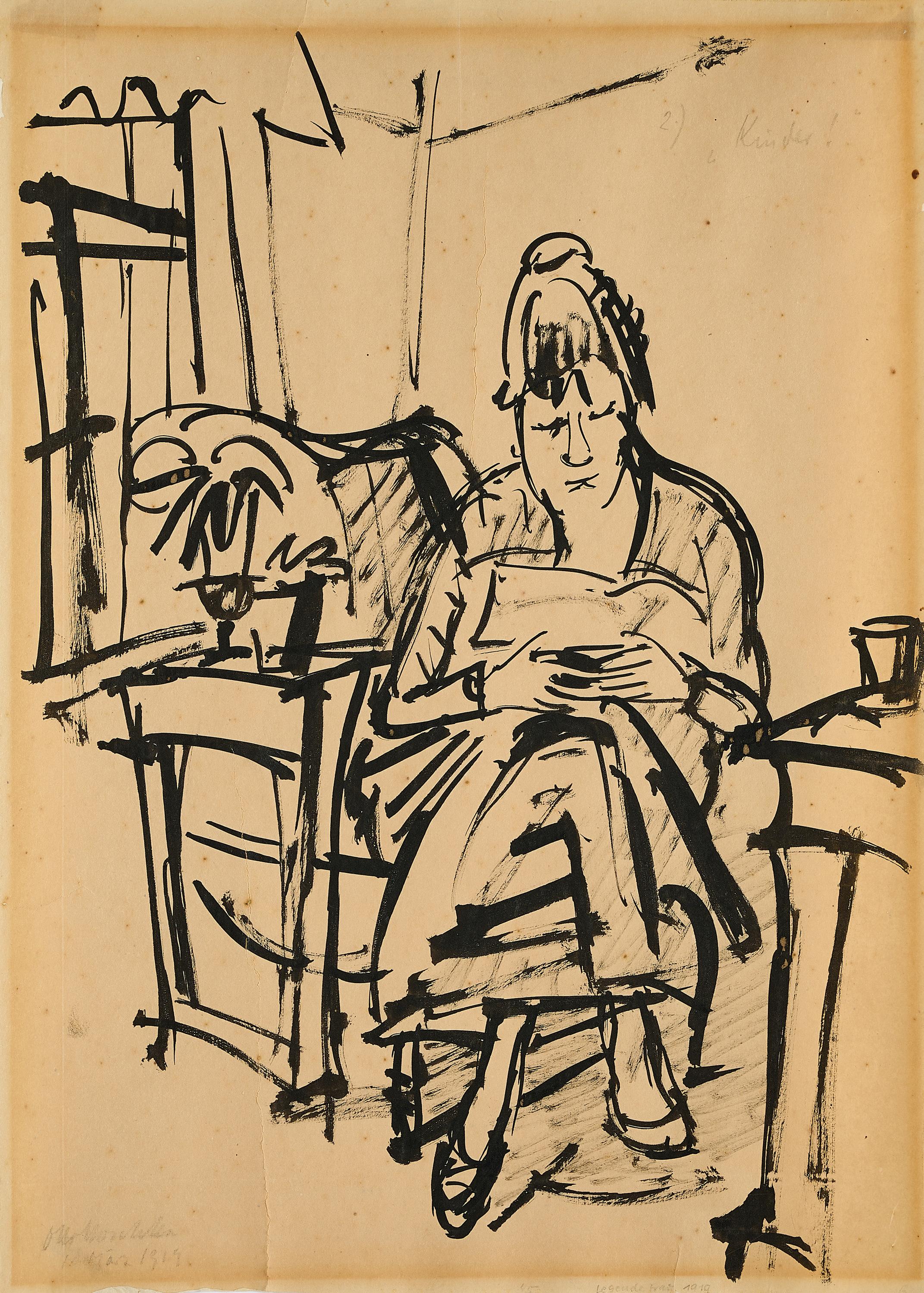 Oskar Kokoschka - Ohne Titel.