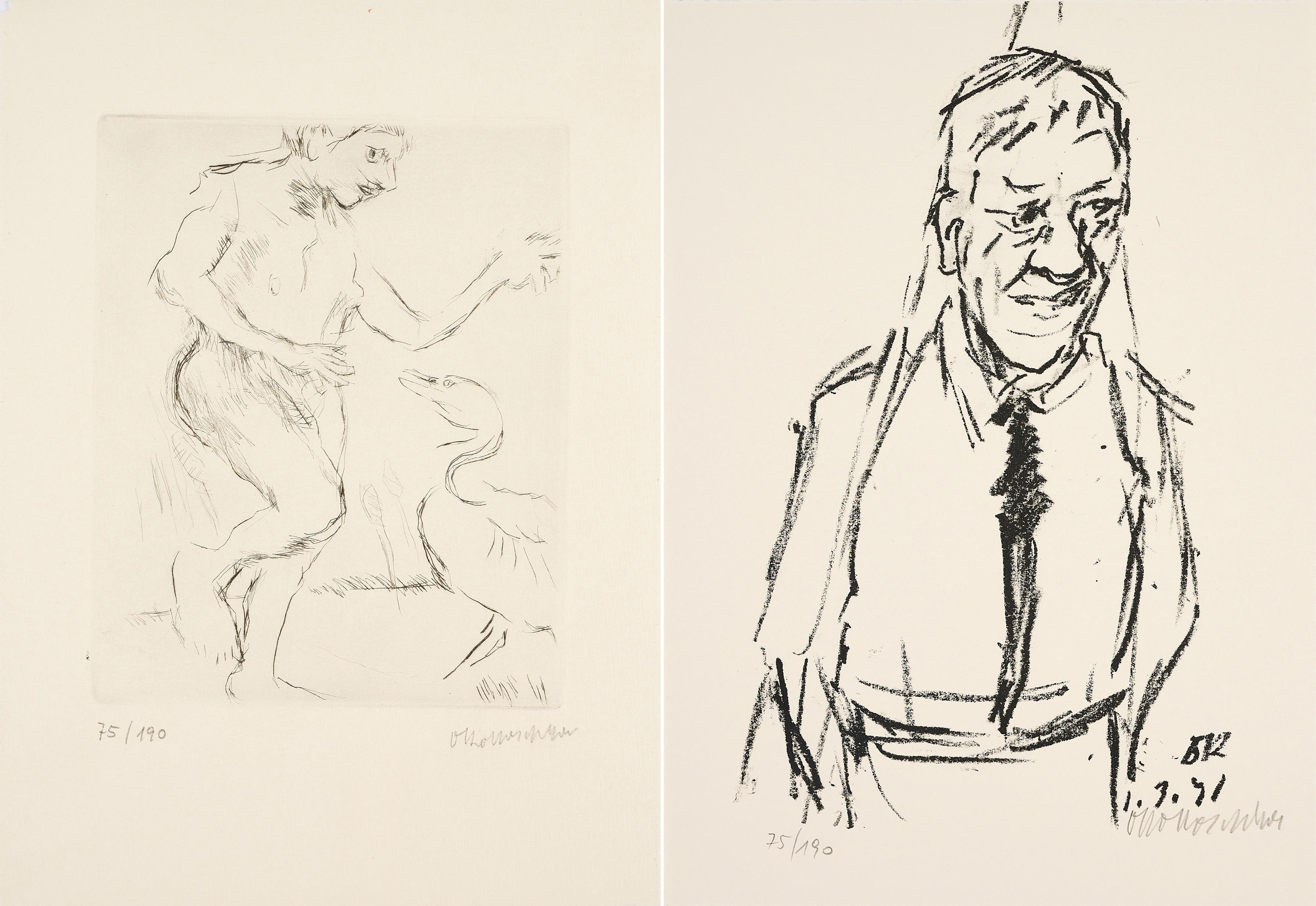 Oskar Kokoschka - Oskar Kokoschka. Das druckgraphische Werk.