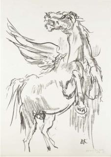 Oskar Kokoschka - Pegasus (Wingler & Weltz 360)