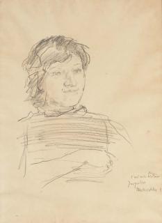 Oskar Kokoschka - Porträt Von Jacqueline Borowski