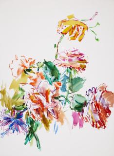 Oskar Kokoschka - Sommerblumen