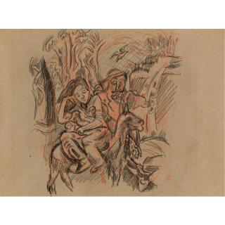Oskar Kokoschka - The Flight Into Egypt
