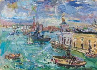 Oskar Kokoschka - Venice, Bacino Di San Marco