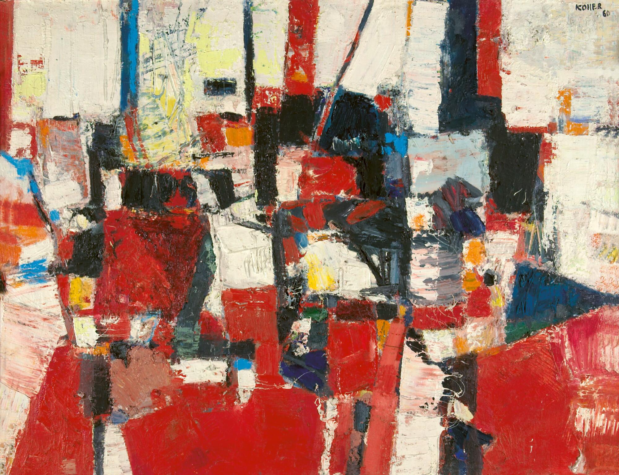 Oskar Koller - Stadtansicht.