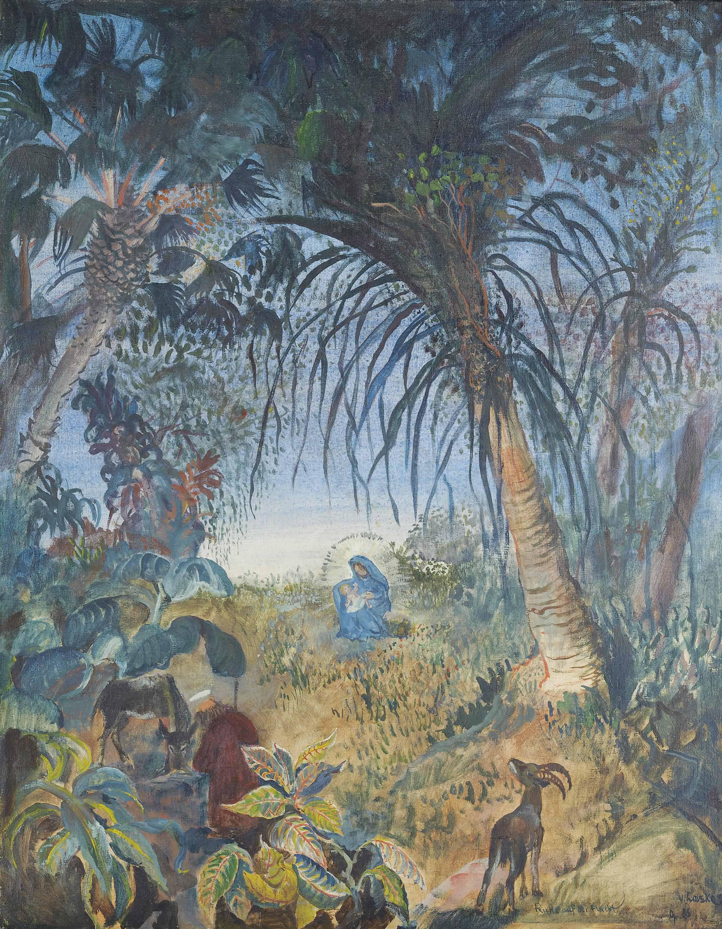 Oskar Laske - Ruhe auf der Flucht