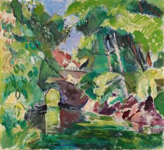 Oskar Moll - Koenigsallee-Brücke.