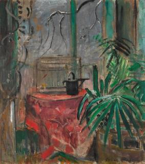 Oskar Moll - Still Life By A Window