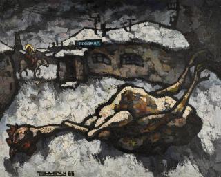 Oskar Rabin - Chicken in the Suburbs