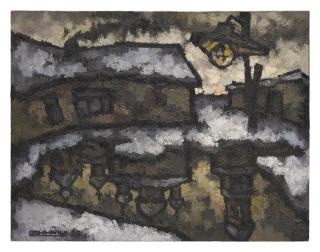 Oskar Rabin - Reflection