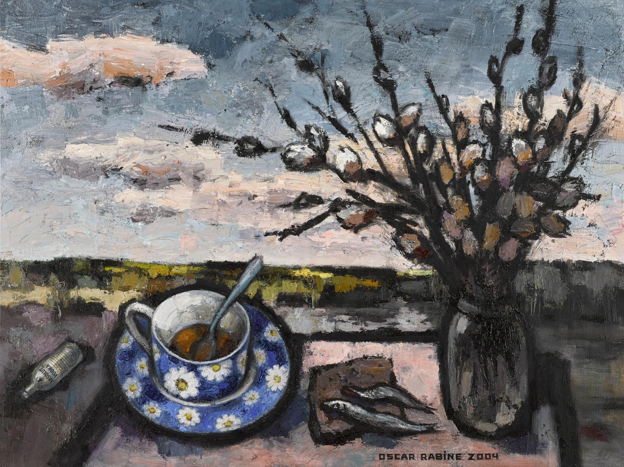 Oskar Rabin - Spring Breakfast with Pussy Willow