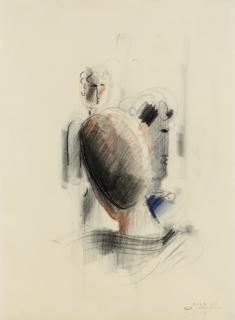 Oskar Schlemmer - Drei Köpfe