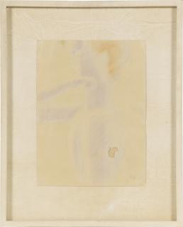 Oskar Schlemmer - Halbfigur eines Jünglings mit Handgeste (Half Figure of a Young Boy with Hand Gesture)