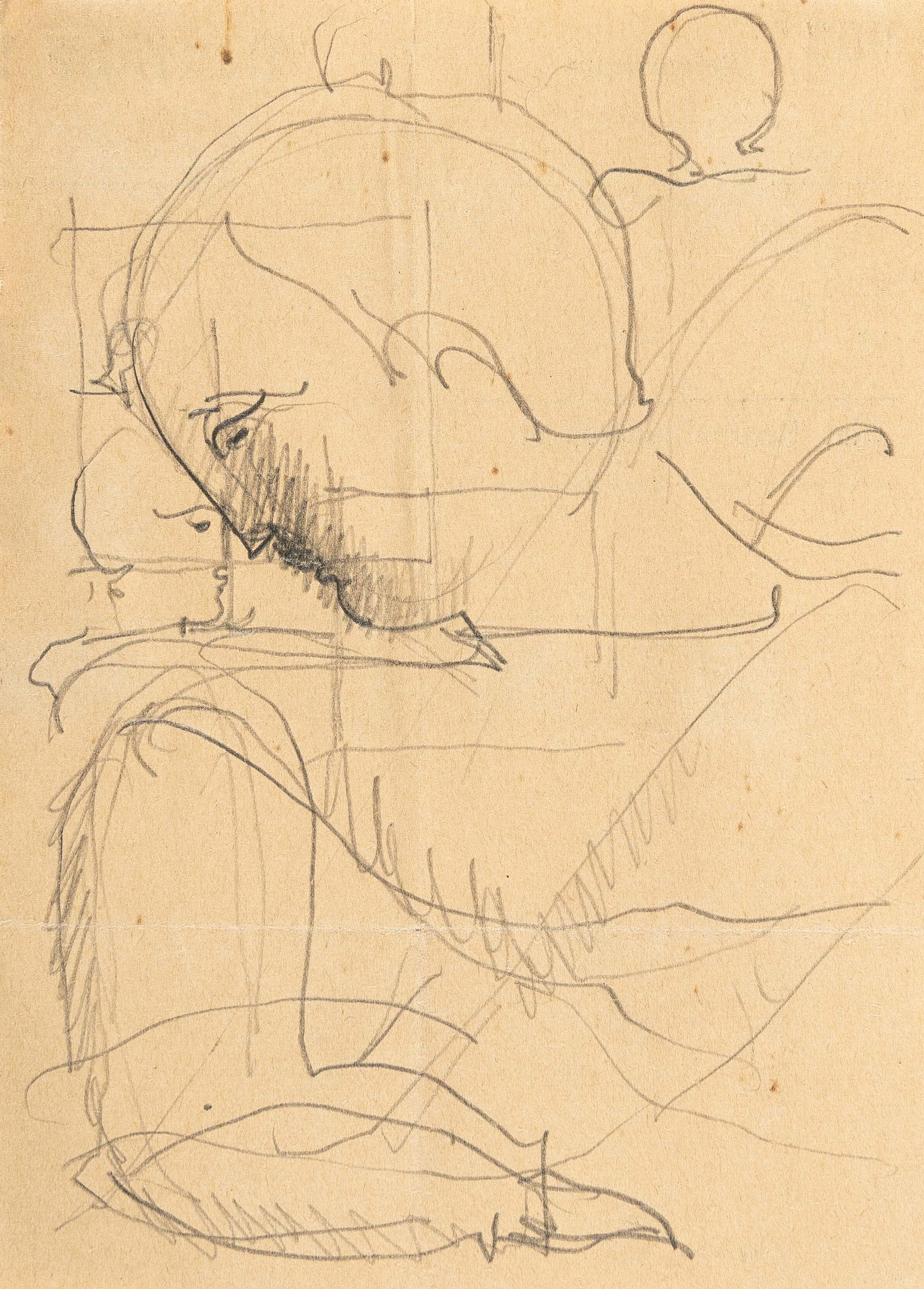 Oskar Schlemmer - Profilkopf