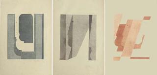 Oskar Schlemmer - Spiel Mit Köpfen, Utopia Verlag, Weimar, 1923 (Grohmann L11-17; V. Maur 500-507; Weber 57)