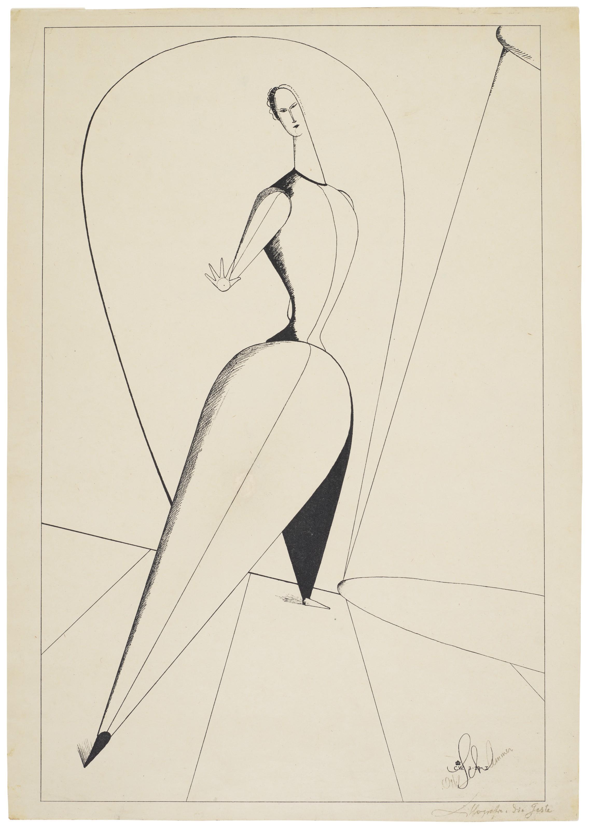 Oskar Schlemmer - Tänzerin