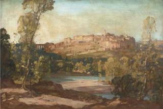 Osmund Pittman - An Italianate hillside town