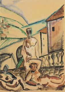 Ossip Zadkine - Baigneuses