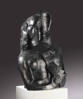 Ossip Zadkine - Double Portrait Of Henk And Nel Wiegersma